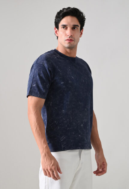 Acid Wash Printed Over Sized Tishirt