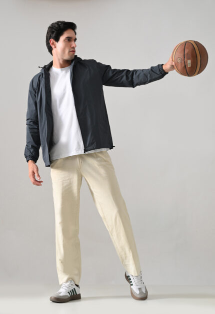 Lightweight Hooded Utility Jacket